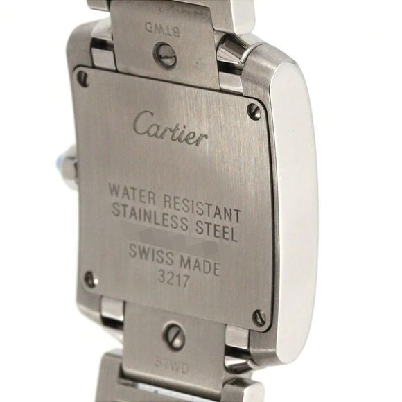 Cartier Tank Française SM W51008q3 SS Quartz - Picture 6 of 9